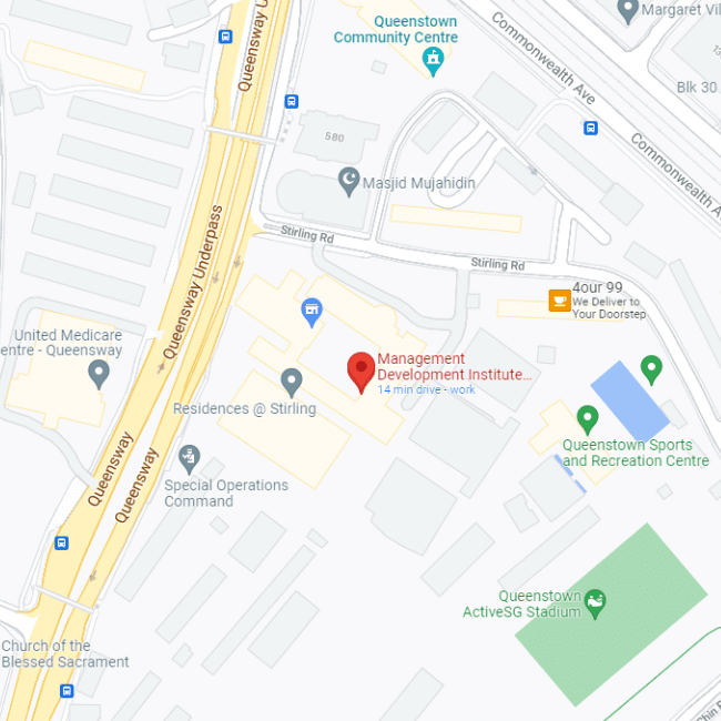 Map of MDIS Campus' Location