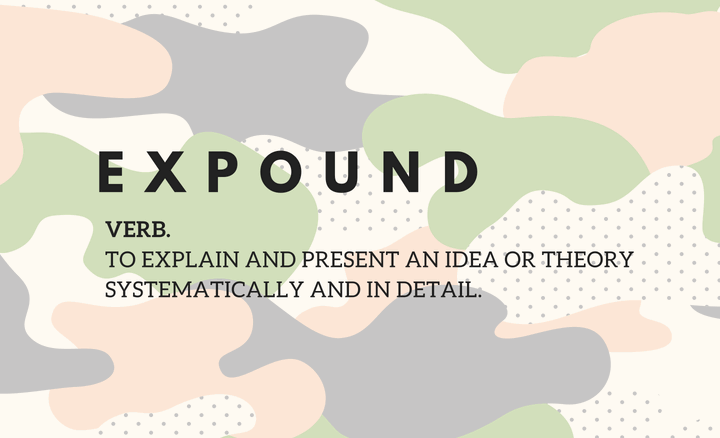 expound expository