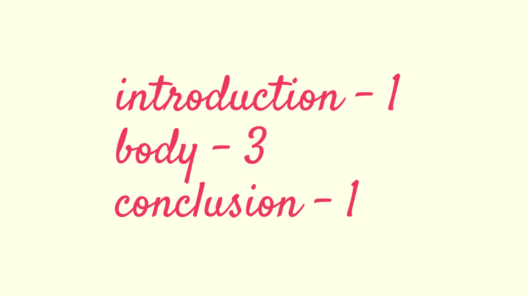 five paragraph formula