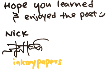 Nick signature