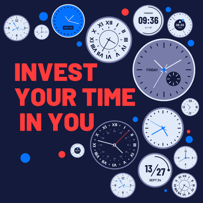 Investing your time for your own development is important!
